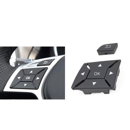 W204 Car Steering Wheel Switch Multi-functional Button For Mercedes BENZ C E A GLK Class X204 W212 W156 W246 W207 W117 W218