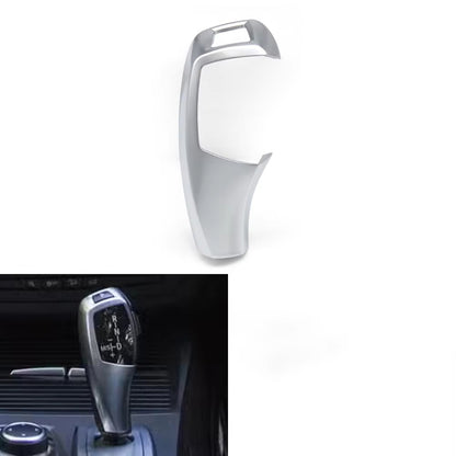 LHD RHD Car Gear Shift Knob Trim Cover Auto P Parking Button Cap For BMW X5 X6 E70 E71 E72 2007-2013 61319116587