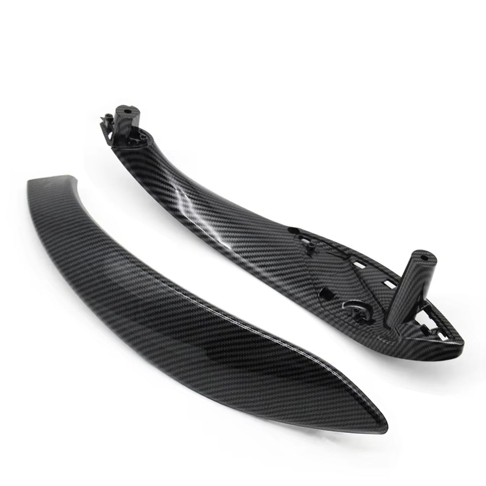 Carbon Fiber Interior Door Inside Pull Handle Trim Cover For BMW 3 4 Series M3 M4 F30 F34 F36 F32 F33 F80 F82 F83