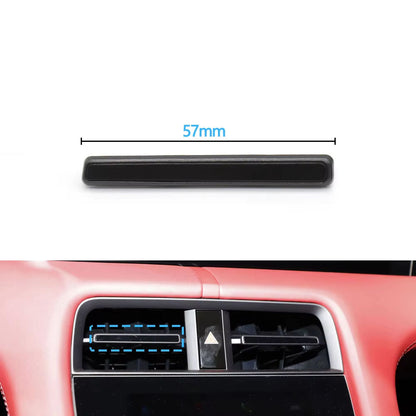 Car Front Air Conditioning Left Right Middle AC Vent Grille Center Air Vent Trim Strip For Porsche Taycan 9J1 2019 2020-2025