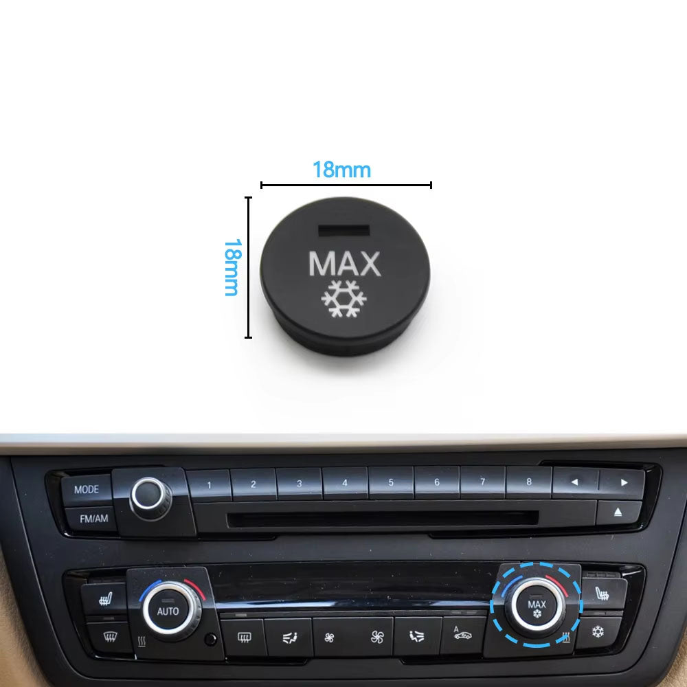 AC Heater Climate Control Switch AC Button Radio Volume Knob Cap For BMW 1 2 3 4 M4 Series F20 F21 F22 F87 F30 F31 F34 F32 F36