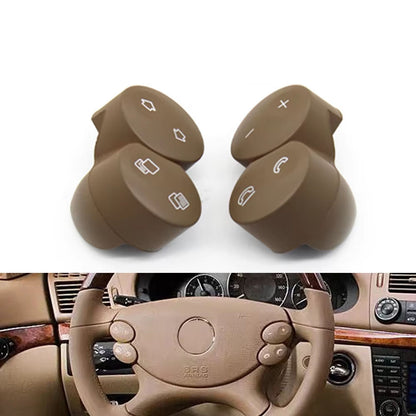 One Pair Car Left Right Multi-Function Steering Wheel Switch Control Buttons For Mercedes Benz E G CLS CLK W211 W463 W209 W219