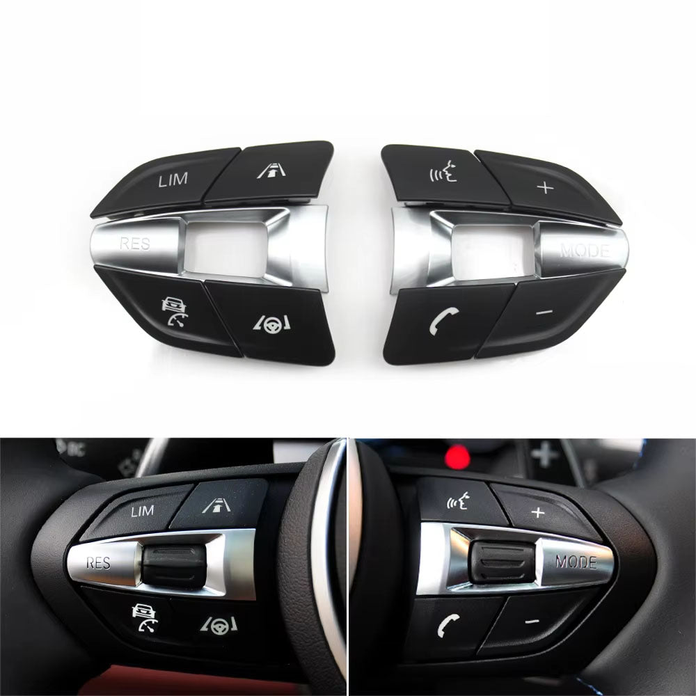 Car M Sport Steering Wheel Multifunction Buttons Knob For BMW F10 F11 F30 F31 F34 F01 F02 F06 F12 F25 F26 F15 F16 M2 M3 M4 M5