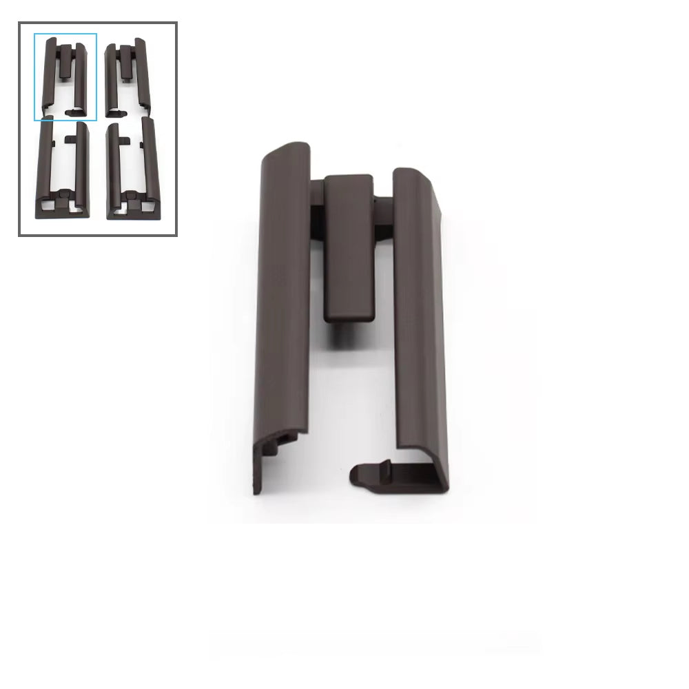 LHD RHD Car Left Right Seat Sliding Track Rail Cover Trim For BMW X5 X6 X7 G05 G06 G07 2019 2020 2021