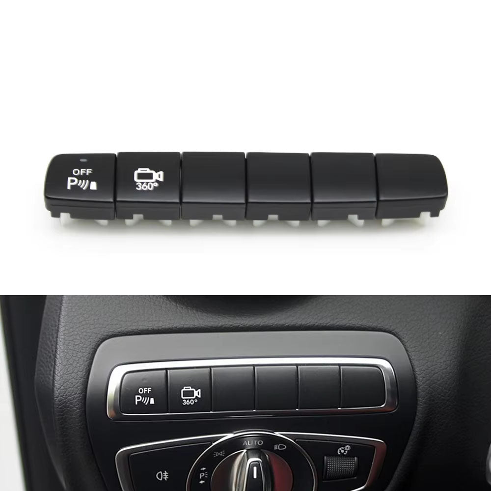 Car Headlight Camera Parking PDC Sensor Switch Block Radar Cruise Lane Assist Switch Button For Benz W205 X253 W447 W213 W238