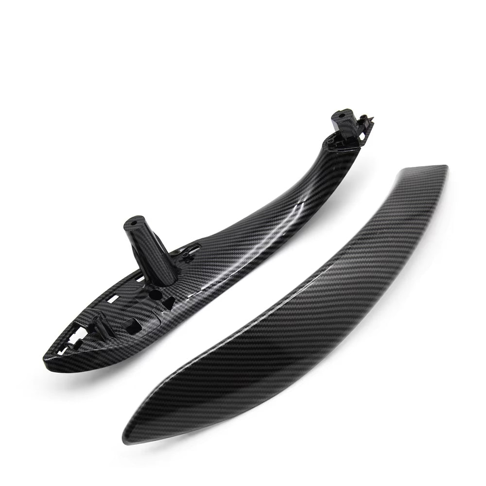 Carbon Fiber Interior Door Inside Pull Handle Trim Cover For BMW 3 4 Series M3 M4 F30 F34 F36 F32 F33 F80 F82 F83