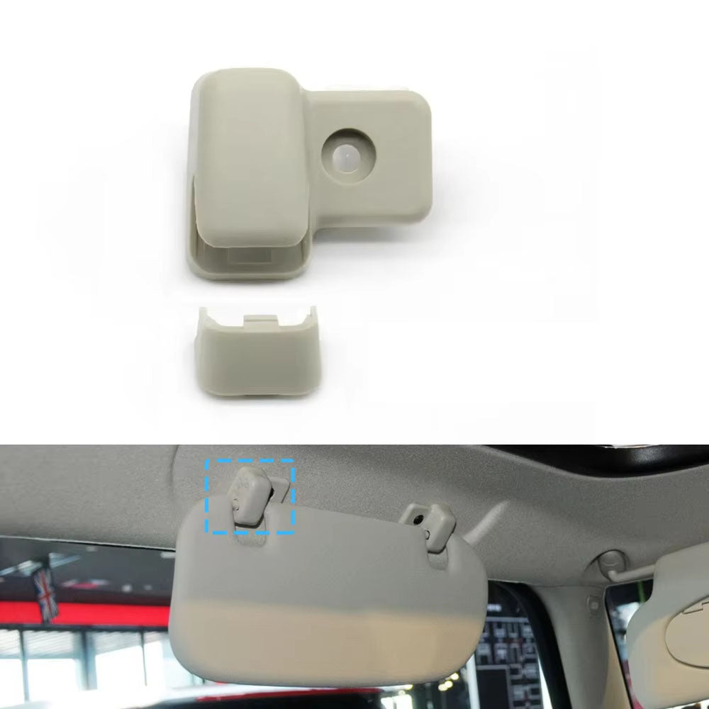 Car Roof Side Sun Visor Fixing Buckle Retainer Hook Fastener Clip Holder Bracket For BMW Mini Cooper R55 R56 R60 2007-2014