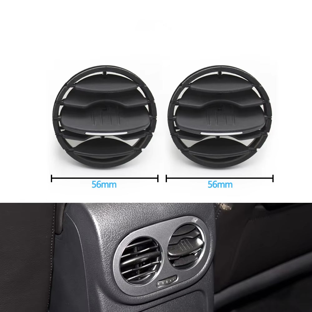 1/2PCS Car Front Rear Air Conditioning AC Vent Grille Air Vent Cover For VW Volkswagen Tiguan 2010 2011 2012 2013 2014-2017