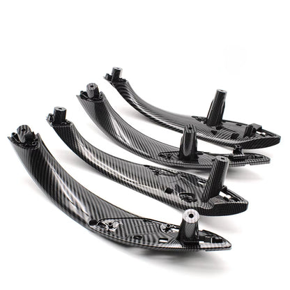 Carbon Fiber Car Door Pull Handle With Handle Outer Cover Trim For BMW 3 4 Series M3 M4 F30 F34 F36 F32 F33 F80 F82 F83