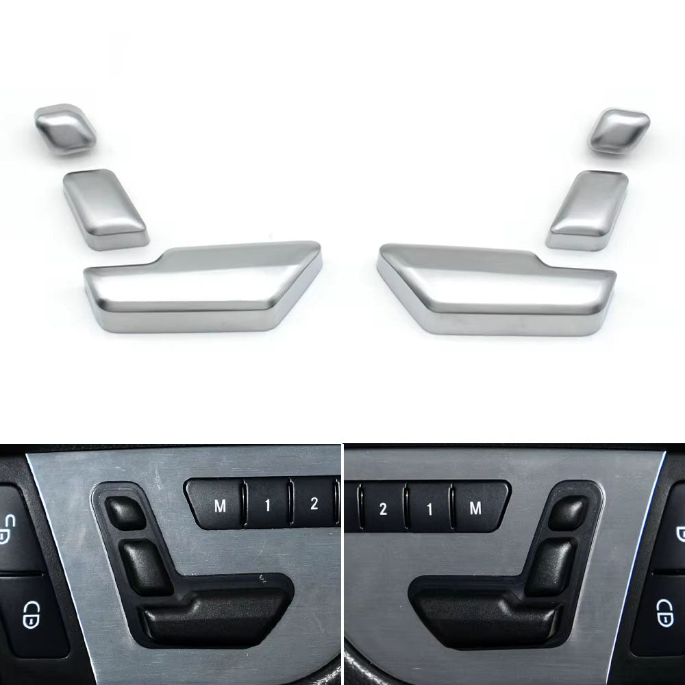 Car Left Right Seat Headrest Adjust Control Button Switch Cover For Mercedes BENZ W204 C204 X204 GLK204 W212 W207 W166