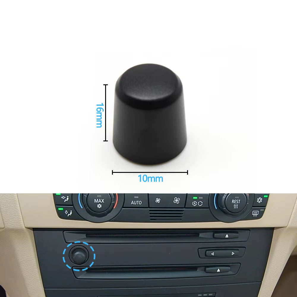 Car Radio CD Player Volume Button Knob For BMW 3 1 X1 Z4 Series E90 E81 E82 E87 E88 E84 E89 2005-2012