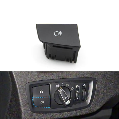Car Front HeadLamp Rotary Foglight Button Headlight Switch Cover Panel For BMW 1 2 Series F20 F21 F22 F23 X1 F48 F49 X2 F39