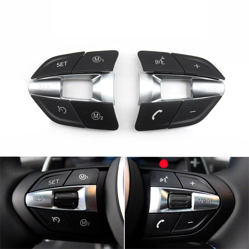 Car M Sport Steering Wheel Multifunction Buttons Knob For BMW F10 F11 F30 F31 F34 F01 F02 F06 F12 F25 F26 F15 F16 M2 M3 M4 M5