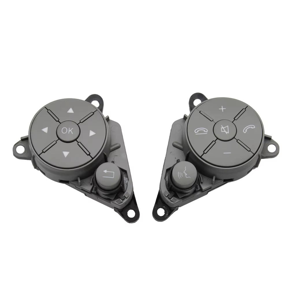 Car Steering Wheel Control Buttons Cover For Mercedes Benz C GLK E Class W204 W207 W212 2048210351