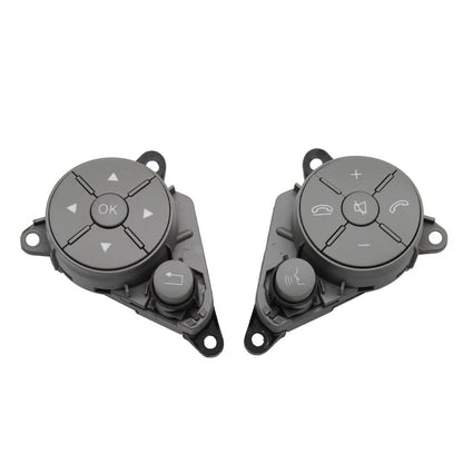 Car Steering Wheel Control Buttons Cover For Mercedes Benz C GLK E Class W204 W207 W212 2048210351