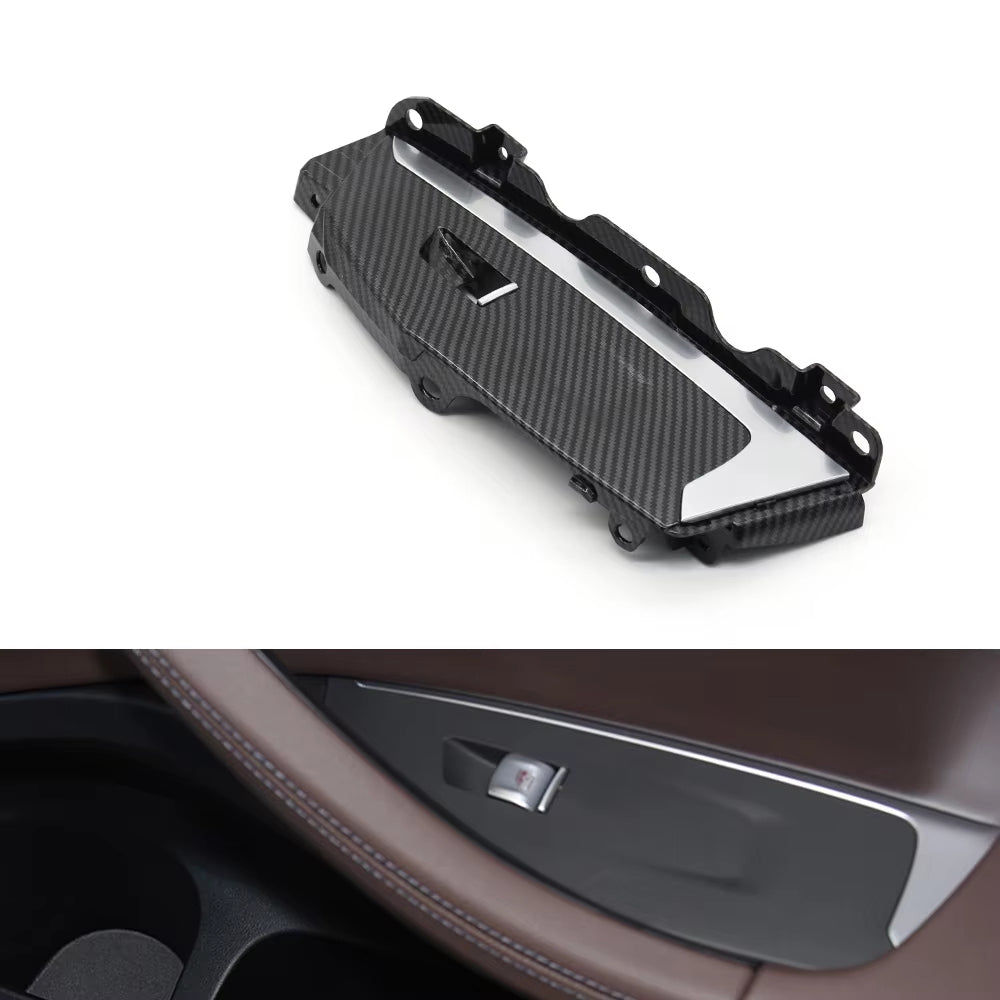 LHD RHD Car Interior Left Right Door Window Lifting Switch Outer Cover Trim Panel For BMW X3 X4 G01 G02 G08 F97 F98 2018-2021