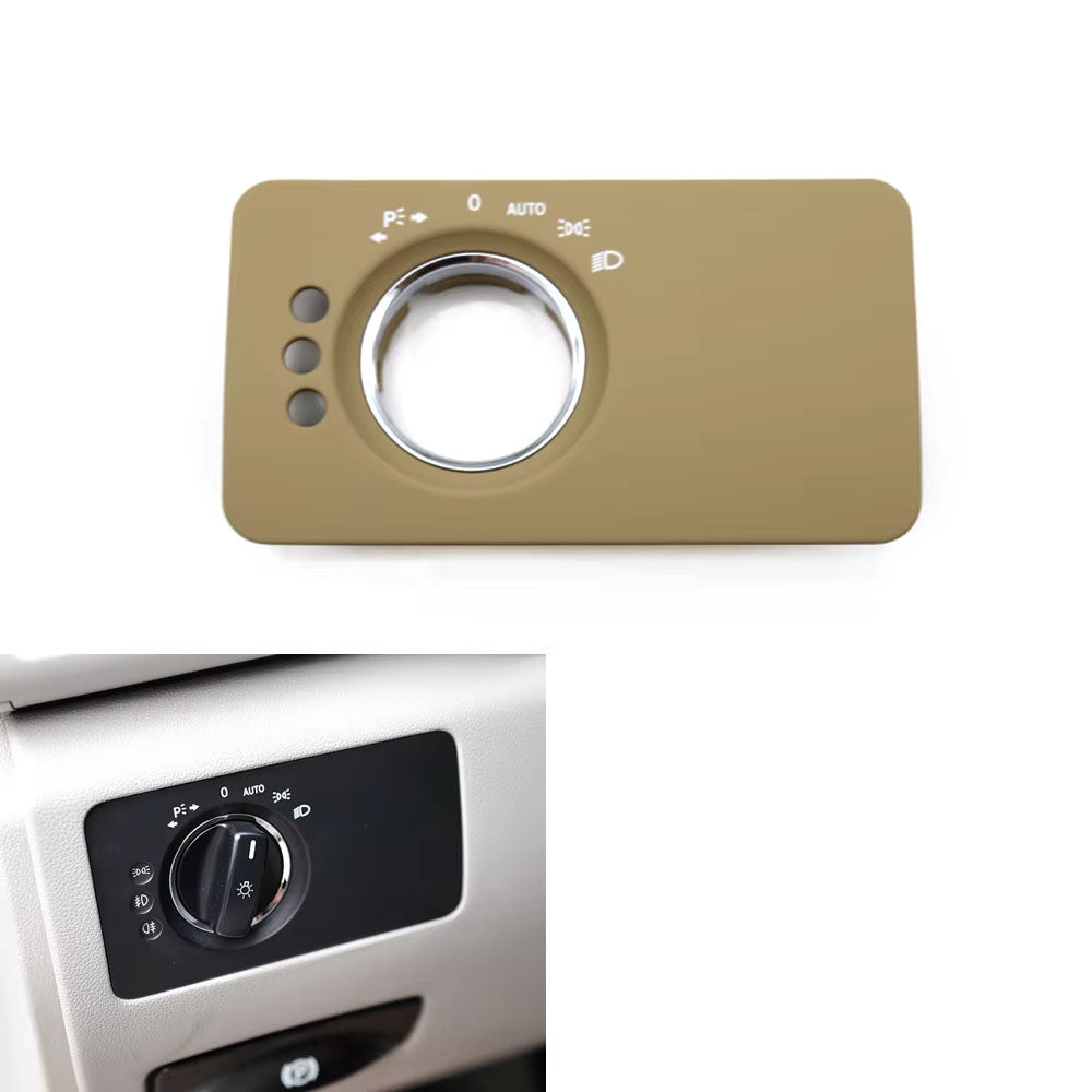 LHD Car Dashboard Headlight Control Switch Panel Cover Trim For Mercedes Benz W251 R-Class R280 R300 R350 R400 R500 2005-2017