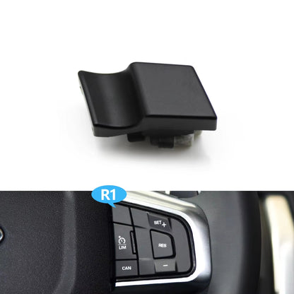 Car Steering Wheel Button Multi-function Control Switch Buttons Cover For Land Rover Discovery Sport 2015-2019