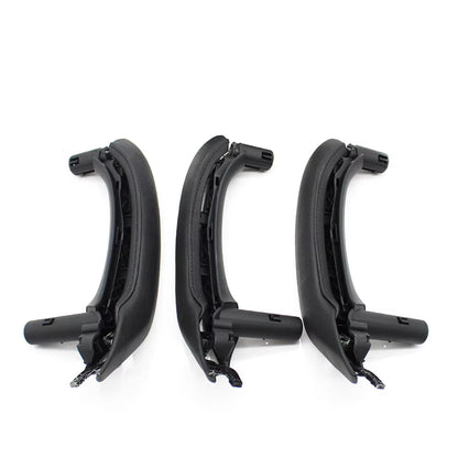 LHD RHD Interior Passenger Doors Pull Handle with Leather Outer Cover For BMW X5 X6 E70 E71 E72