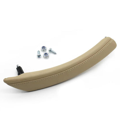 LHD Car Front Rear Left Right Door Handle Armrest Panel Pull Trim Window Switch Cover For BMW 5 Series E60 E61 2006-2010