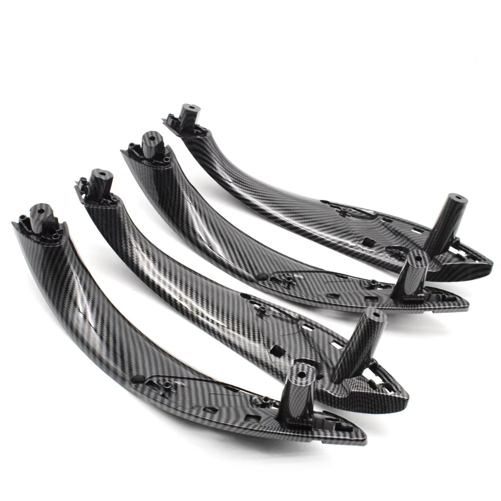 Carbon Fiber Car Door Pull Handle With Handle Outer Cover Trim For BMW 3 4 Series M3 M4 F30 F34 F36 F32 F33 F80 F82 F83