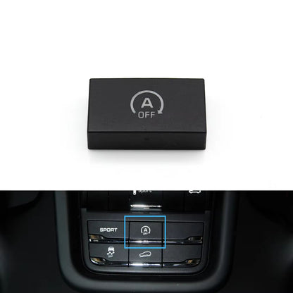 Front Console Air Conditioning Temperature Ventilation Volume AC Button Caps For Porsche Cayenne 7P5 Panamera 970 Macan 95B