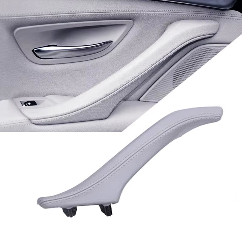 Left Right Interior Passenger Door Leather Pull Handle Assembly For BMW 5 Series F10 F11 F18 520i 523i 525i 528i 535i