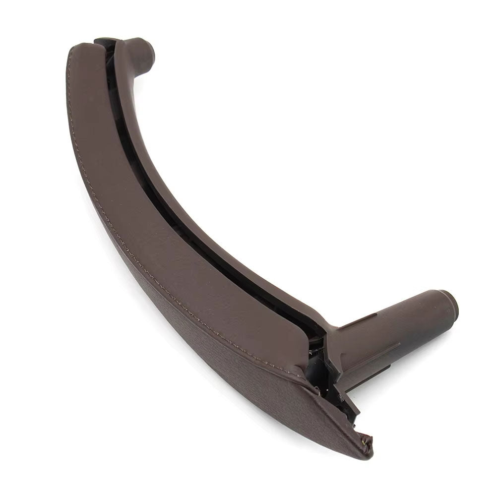 LHD RHD Interior Passenger Doors Pull Handle with Leather Outer Cover For BMW X5 X6 E70 E71 E72