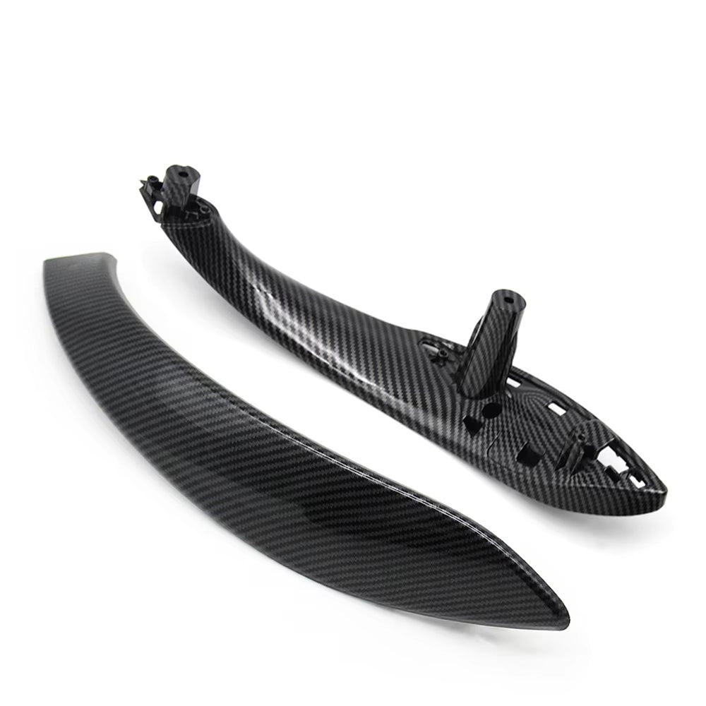 Carbon Fiber Interior Door Inside Pull Handle Trim Cover For BMW 3 4 Series M3 M4 F30 F34 F36 F32 F33 F80 F82 F83