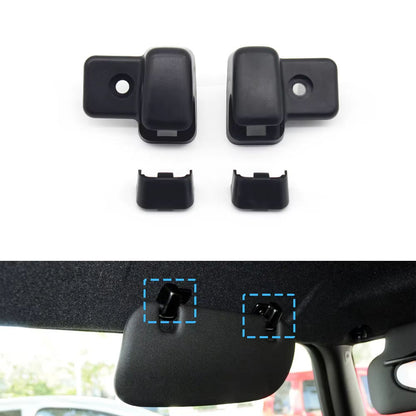 Car Roof Side Sun Visor Fixing Buckle Retainer Hook Fastener Clip Holder Bracket For BMW Mini Cooper R55 R56 R60 2007-2014