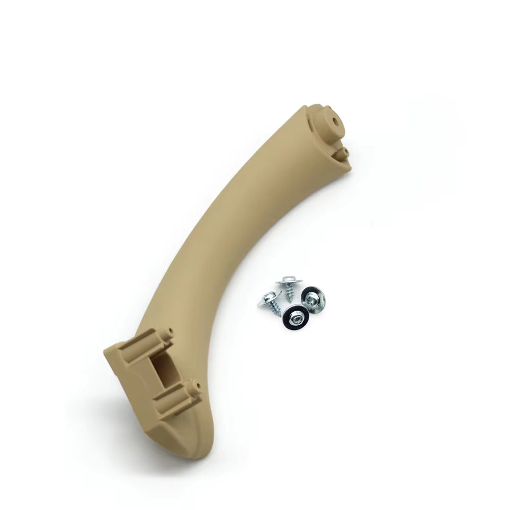 Beige Black Interior Passenger Door Pull Handle Cover Trim For BMW 3 Series E90 E91 E92 316i 318i 320i 325i 328i 2004-2012