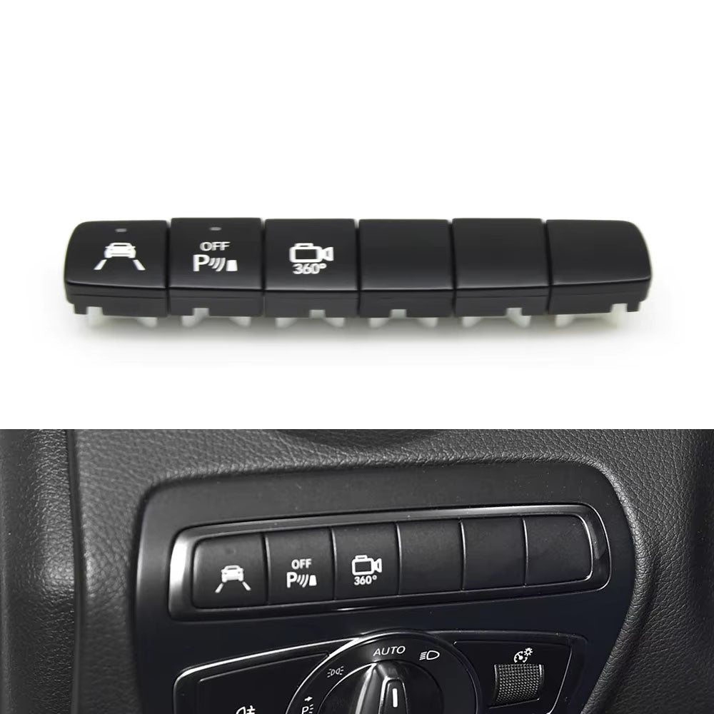 Car Headlight Camera Parking PDC Sensor Switch Block Radar Cruise Lane Assist Switch Button For Benz W205 X253 W447 W213 W238