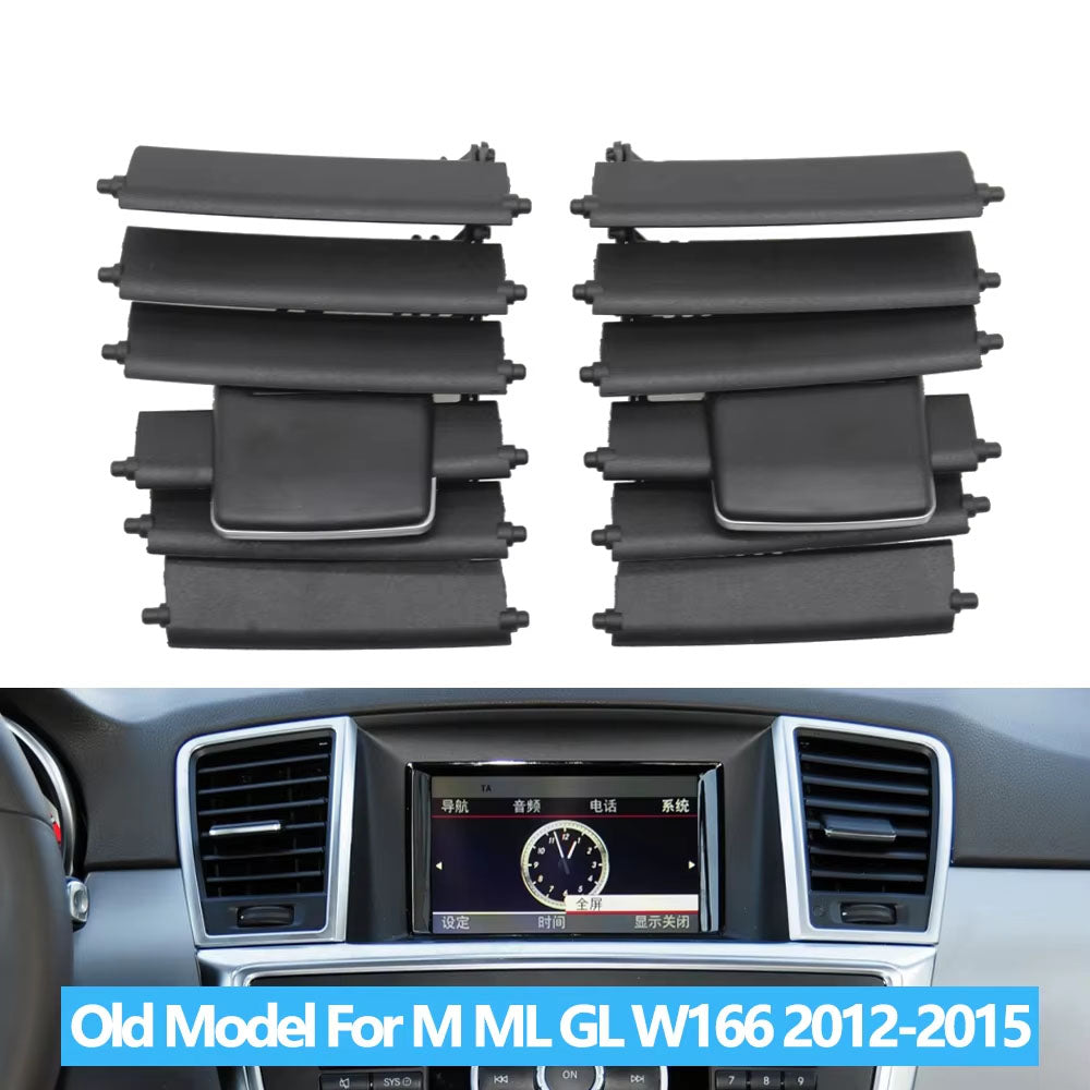LHD RHD Dashboard Air Conditioning AC Vent Grille Outlet Cover Replacement For Mercedes-Benz W166 W292 ML GL GLE GLS 2012-2019