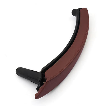 LHD RHD Interior Passenger Doors Pull Handle with Leather Outer Cover For BMW X5 X6 E70 E71 E72