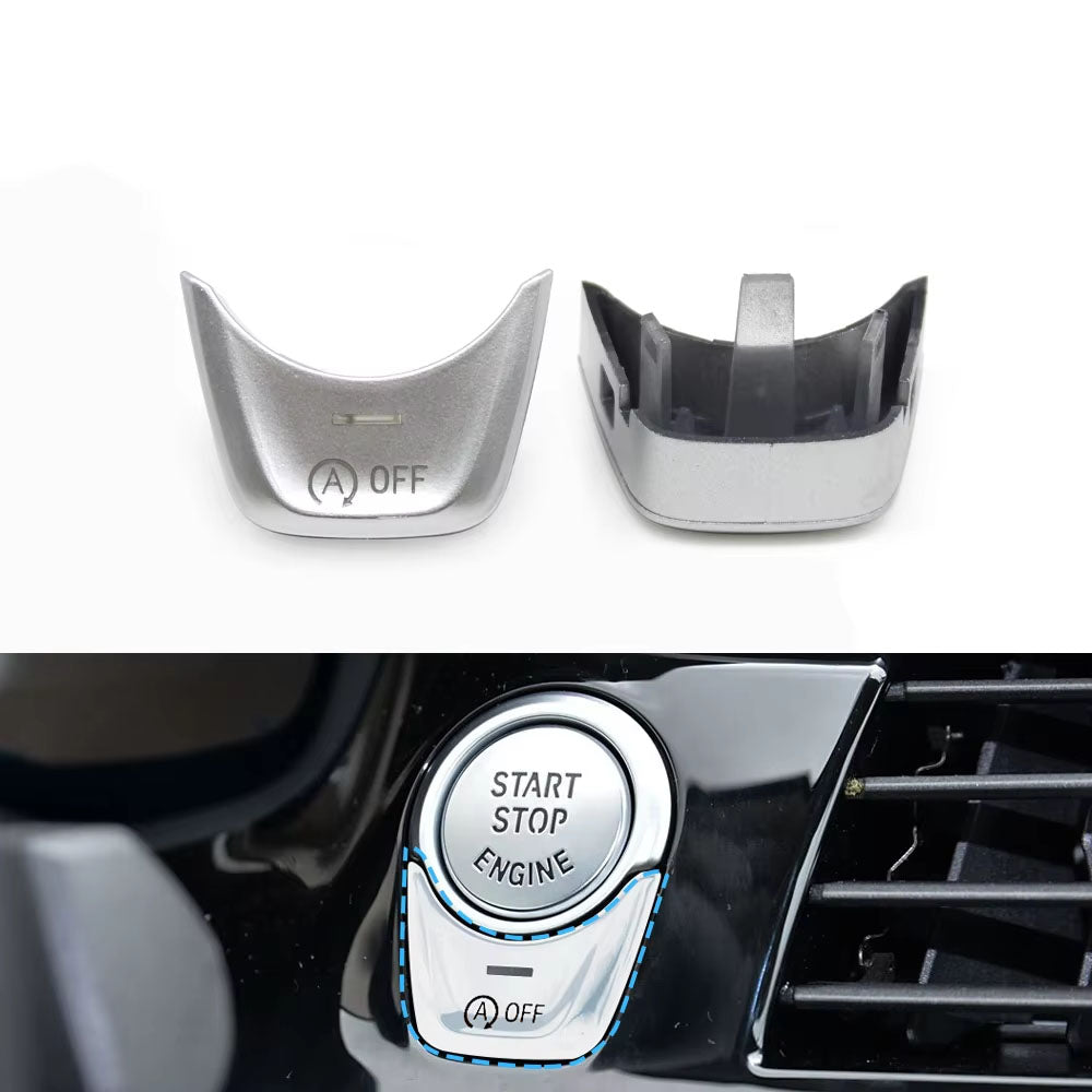 Car Engine Ignition Start Stop OFF Switch Buttons Cover For BMW 1 5 6 7 X3 X4 Series GT F52 G30 G31 G01 G02 G32 G11 G12 F97 F98
