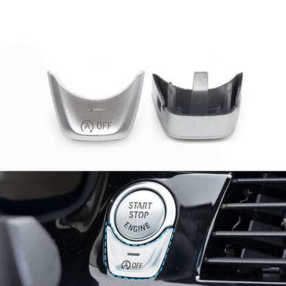 Car Engine Ignition Start Stop OFF Switch Buttons Cover For BMW 1 5 6 7 X3 X4 Series GT F52 G30 G31 G01 G02 G32 G11 G12 F97 F98