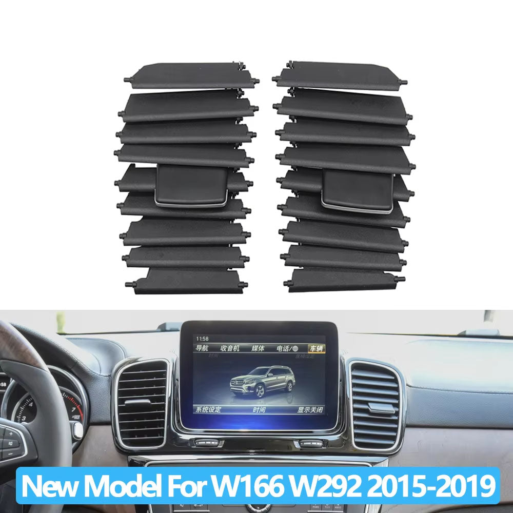 LHD RHD Dashboard Air Conditioning AC Vent Grille Outlet Cover Replacement For Mercedes-Benz W166 W292 ML GL GLE GLS 2012-2019