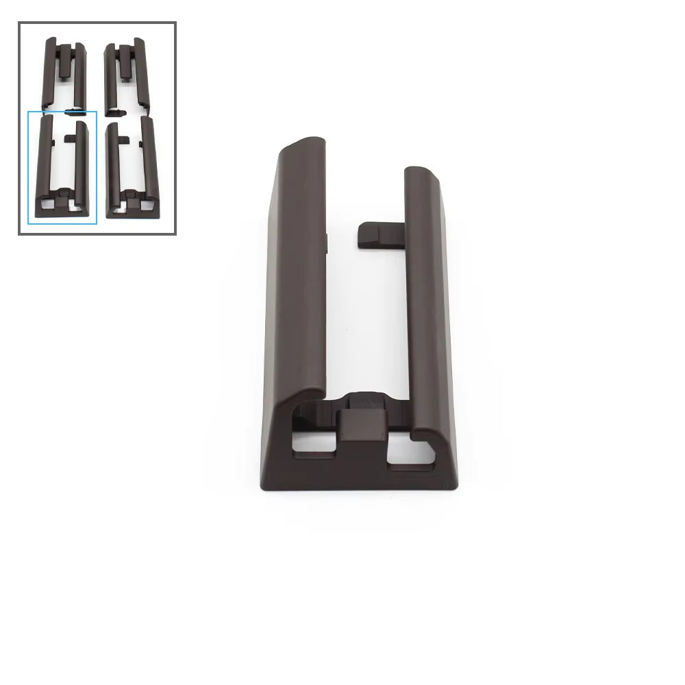 LHD RHD Car Left Right Seat Sliding Track Rail Cover Trim For BMW X5 X6 X7 G05 G06 G07 2019 2020 2021