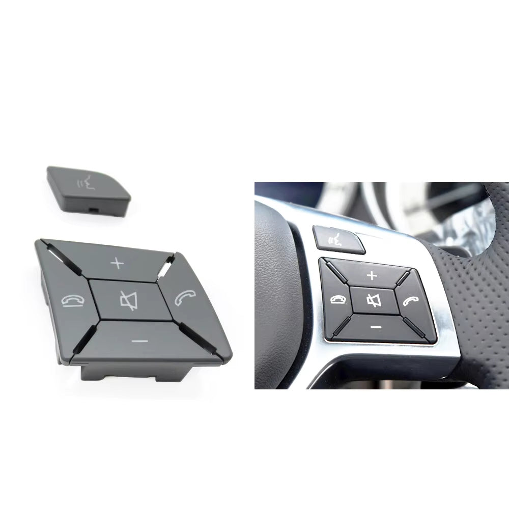 W204 Car Steering Wheel Switch Multi-functional Button For Mercedes BENZ C E A GLK Class X204 W212 W156 W246 W207 W117 W218