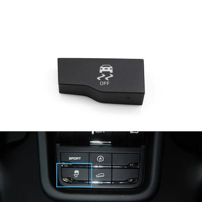 Front Console Air Conditioning Temperature Ventilation Volume AC Button Caps For Porsche Cayenne 7P5 Panamera 970 Macan 95B