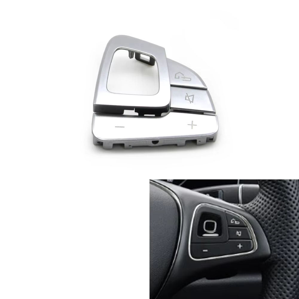 Car Multifunction Steering Wheel Left Right Volume Control Switch Button Cover For Mercedes Benz E Class W213 Sedan W238 Coupe