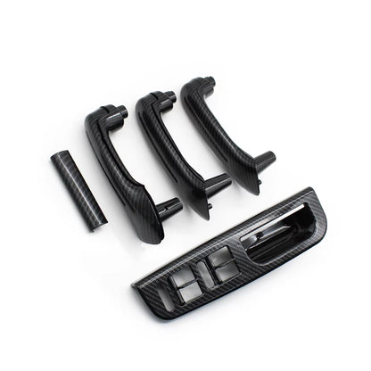 LHD Car Front Rear Left Right Door Pull Grab Handle Cover Panel Trim For VW Bora Golf 4 MK4 Jetta 1999-2004