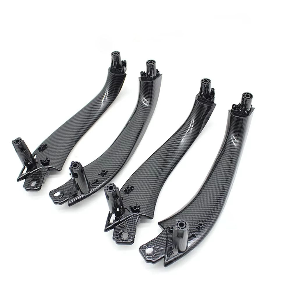 Car Interior Front Rear Door Left Right Handle Inside Pull Handle Panel Cover Trim For BMW X3 X4 G01 G02 F97 F98 2018-2022