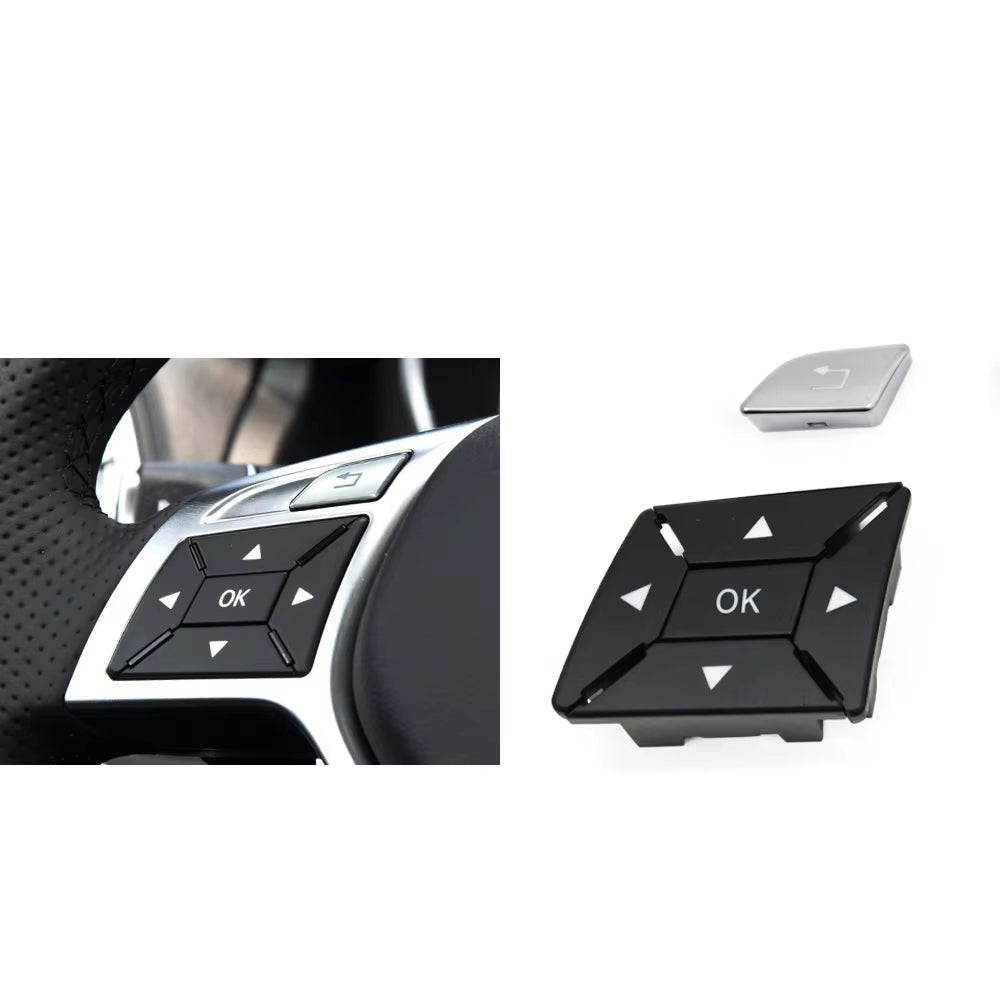 W204 Car Steering Wheel Switch Multi-functional Button For Mercedes BENZ C E A GLK Class X204 W212 W156 W246 W207 W117 W218