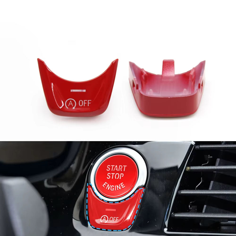 Car Engine Ignition Start Stop OFF Switch Buttons Cover For BMW 1 5 6 7 X3 X4 Series GT F52 G30 G31 G01 G02 G32 G11 G12 F97 F98
