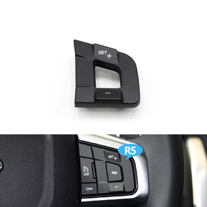 Car Steering Wheel Button Multi-function Control Switch Buttons Cover For Land Rover Discovery Sport 2015-2019