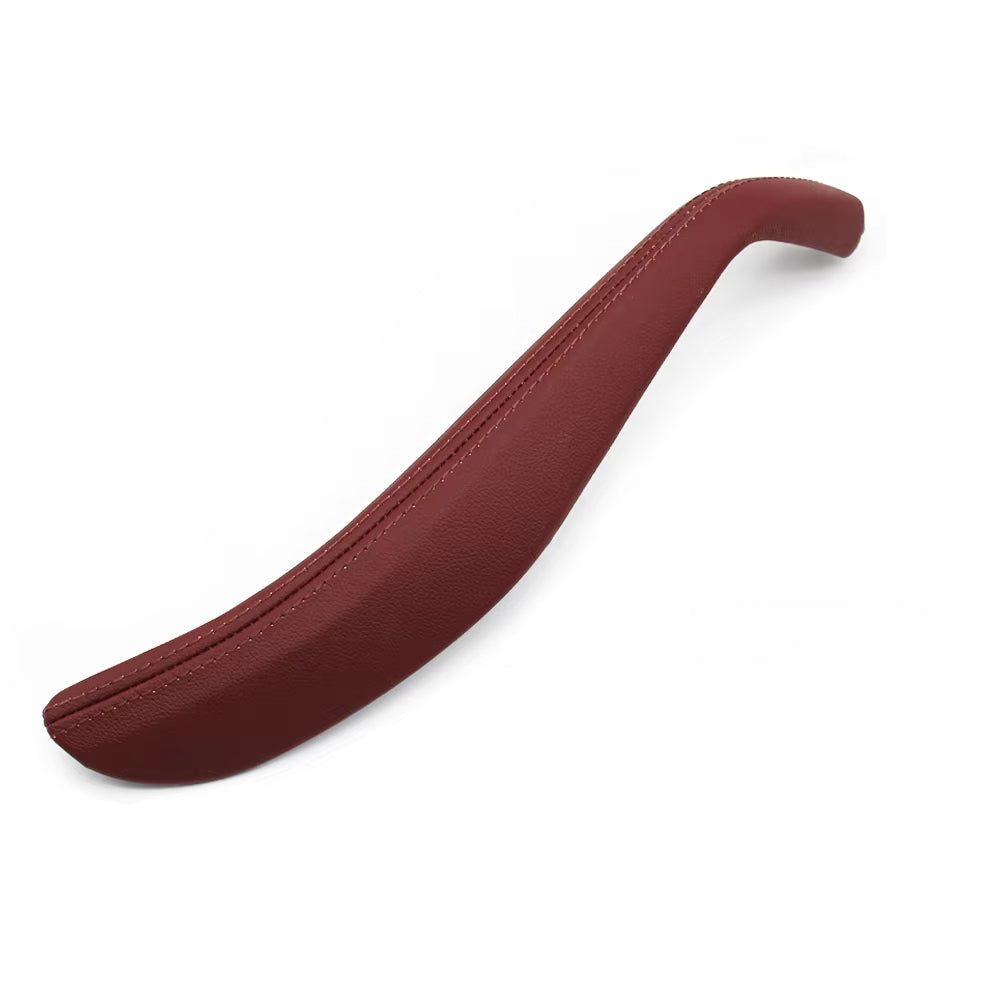 Left Right Interior Door Pull Handle Leather Outer Cover Replacement For BMW 5 Series G30 G31 F90 2018 2019 2020 2021 2022 2023