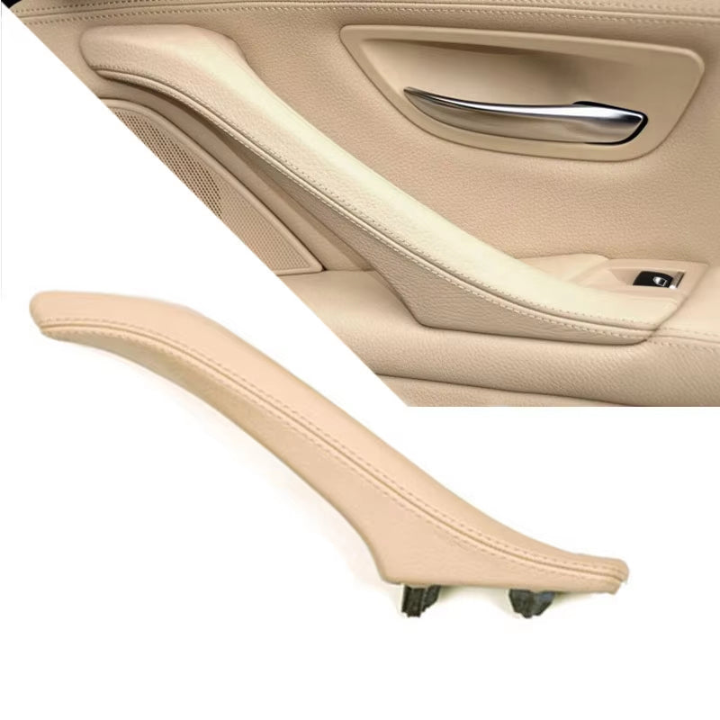 Left Right Interior Passenger Door Leather Pull Handle Assembly For BMW 5 Series F10 F11 F18 520i 523i 525i 528i 535i