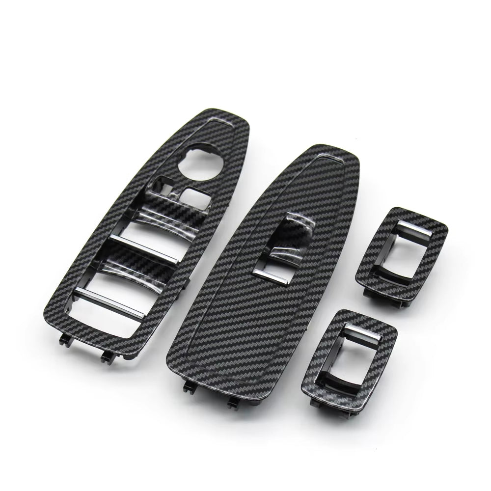 Carbon Fiber Car Door Pull Handle With Handle Outer Cover Trim For BMW 3 4 Series M3 M4 F30 F34 F36 F32 F33 F80 F82 F83