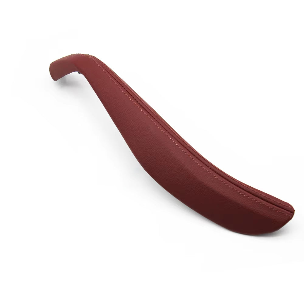 Left Right Interior Door Pull Handle Leather Outer Cover Replacement For BMW 5 Series G30 G31 F90 2018 2019 2020 2021 2022 2023